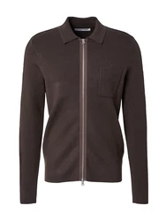 Samse Samse Strickjacke Guna dunkelbraun