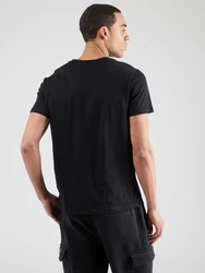 Alpha Industries Rundhalsshirt Basic T Small Logo 2 Pack schwarz/weiß