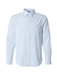 TOMMY HILFIGER Hemd FLEX POPLIN CLASSIC STP RF SHIRT blau/pastellblau
