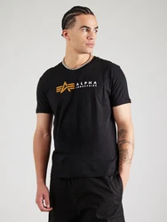 ALPHA INDUSTRIES T-Shirt schwarz