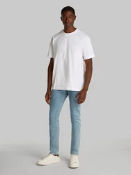 Calvin Klein Jeans T-Shirt taupe/basaltgrau/weiß