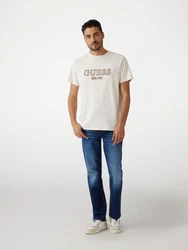 GUESS T-Shirt camel/hellbeige/dunkelbraun