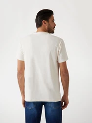 GUESS T-Shirt camel/hellbeige/dunkelbraun
