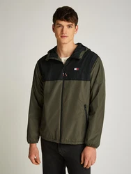 Tommy Jeans Jacke Chicago oliv/schwarz