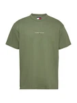 Tommy Jeans T-Shirt Dunkelgrün/Grün