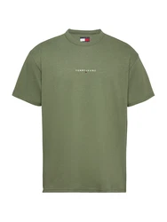 Tommy Jeans T-Shirt Dunkelgrün/Grün