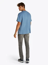 Tommy Jeans T-Shirt blau/weiß