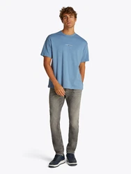 Tommy Jeans T-Shirt blau/weiß