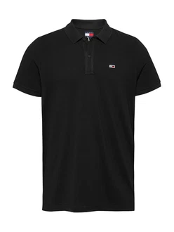 Tommy Jeans Poloshirt schwarz