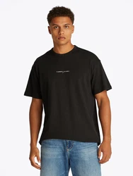 Tommy Jeans T-Shirt schwarz/weiß