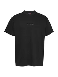 Tommy Jeans T-Shirt schwarz/weiß