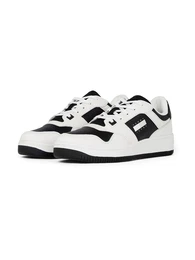 Sneaker 'RETRO BASKET CUPSOLE TUMBLE' schwarz / wei
