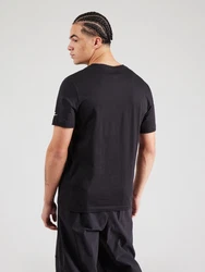 Nike Sportswear T-Shirt 'CLUB' schwarz/weiß