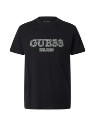 T-Shirt grn / rosa / schwarz