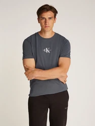 Calvin Klein Jeans T-Shirt dunkelgrau/weiß