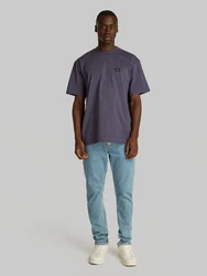 Calvin Klein Jeans T-Shirt WOVEN LABEL RELAXED TEE marine