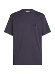 Calvin Klein Jeans T-Shirt WOVEN LABEL RELAXED TEE marine