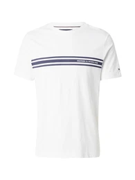 T-Shirt dunkelblau / wei