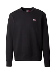 Tommy Jeans Sweatshirt TJM REG BADGE CREW EXT schwarz
