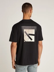 Calvin Klein Jeans T-Shirt beige / schwarz / weiß