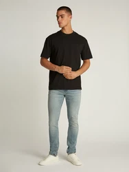 Calvin Klein Jeans T-Shirt beige / schwarz / weiß