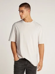Calvin Klein Jeans T-Shirt dunkelbeige/greige