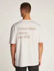 Calvin Klein Jeans T-Shirt dunkelbeige/greige