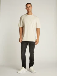 Calvin Klein Jeans T-Shirt dunkelbeige/greige