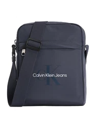 Calvin Klein Jeans Umhängetasche 'ESSENTIALS' marineblau/weiß