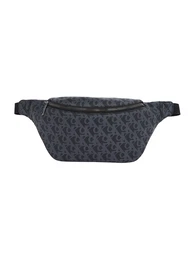 Grteltasche 'MATTE' opal / schwarz