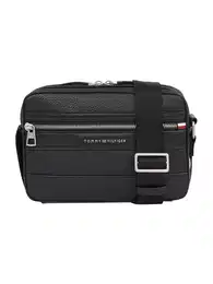 Tasche 'Central' schwarz / silber