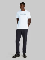 Calvin Klein T-Shirt CP-DOUBLE LOGO T-SHIRT weiß