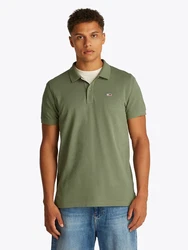 Tommy Jeans Poloshirt navy/oliv/blutrot/weiß