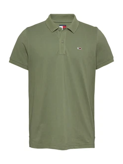 Tommy Jeans Poloshirt navy/oliv/blutrot/weiß