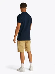 Tommy Jeans Poloshirt marineblau/rot/offwhite