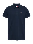 Tommy Jeans Poloshirt marineblau/rot/offwhite