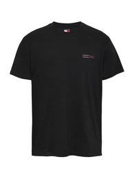 T-Shirt rot / schwarz / wollwei