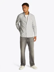 Tommy Jeans Hemd navy/weiß