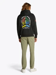 Tommy Jeans Sweatshirt gelb/hellrot/schwarz/weiß