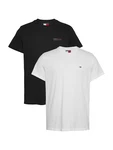 Tommy Jeans T-Shirt schwarz/weiß