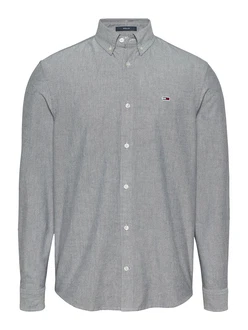 Tommy Jeans Hemd rauchblau
