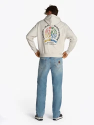 Tommy Jeans Sweatshirt beigemeliert/grün/rot/schwarz