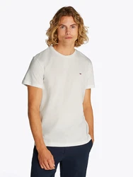 Tommy Jeans T-Shirt beige/weiß