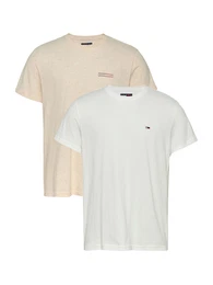 T-Shirt beige / wei