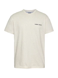 T-Shirt beigemeliert / grn / dunkelorange / schwarz
