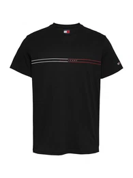 T-Shirt rot / schwarz / wei