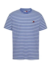 T-Shirt 'BRETON' blau / wei