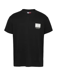 Tommy Jeans T-Shirt schwarz/weiß
