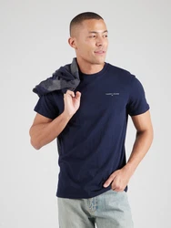 Tommy Jeans T-Shirt nachtblau/offwhite