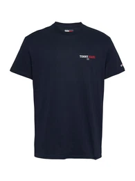 T-Shirt navy / rot / wei